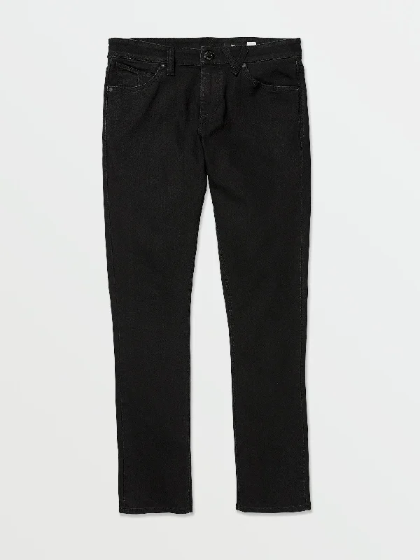 Men's Cargo Jeans with Multiple Pockets for a Practical and Outdoor - Friendly Look2x4 Skinny Fit Jeans - Black Out