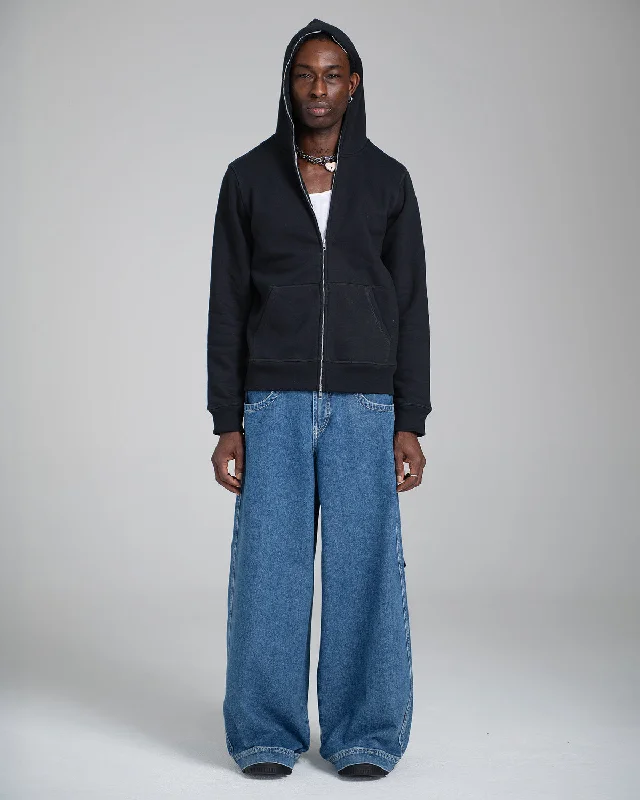 Plus Size Men's Bootcut Jeans with a Relaxed Waist for a Classic and Comfortable FitBattle. 30". Dark Stone.