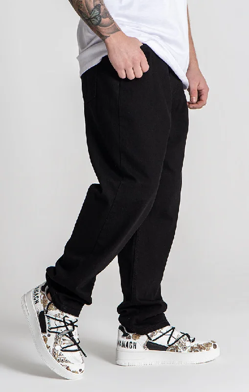 Plus Size Men's Bootcut Jeans with a Belt Loop Upgrade for a Stylish TouchBlack GK Balloon Jeans Plus Size Men's Bootcut Jeans with a Belt Loop Upgrade for a Stylish TouchBlack GK Balloon Jeans