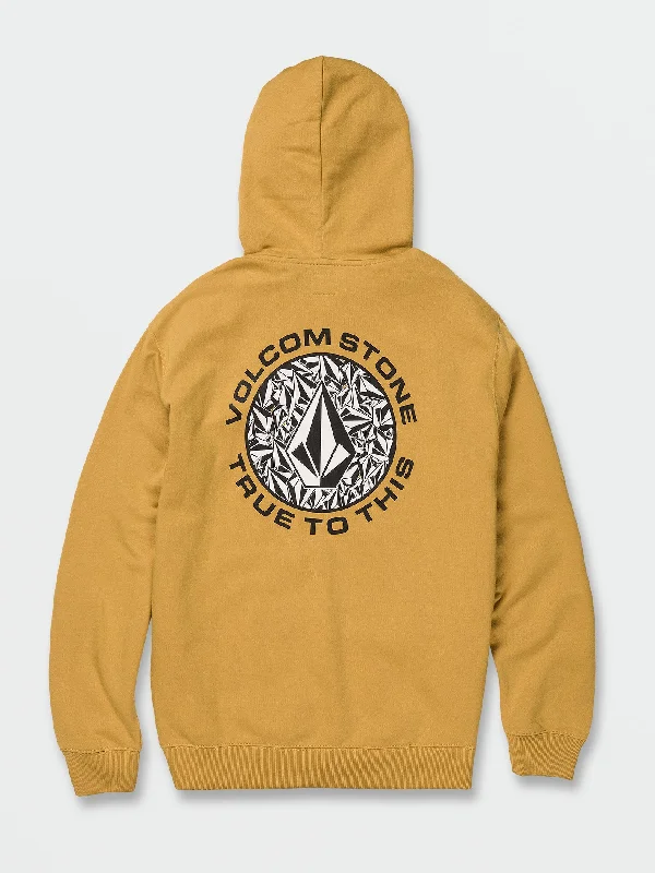 Men's Slim Fit Stretch Jeans in Dark Wash for a Modern and Comfortable LookTrue To This Pullover Hoodie - Honey Gold