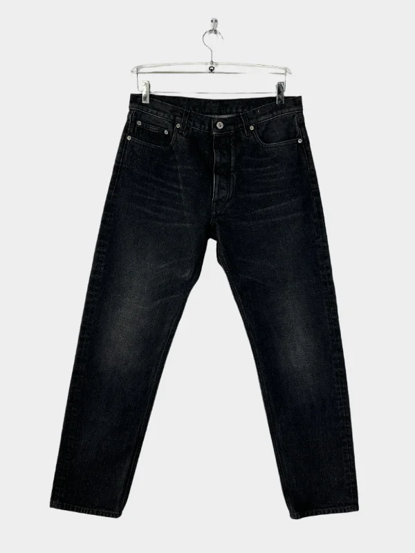 Men's Jeans with a Hidden Coin Pocket for Added ConvenienceBlack Jeans