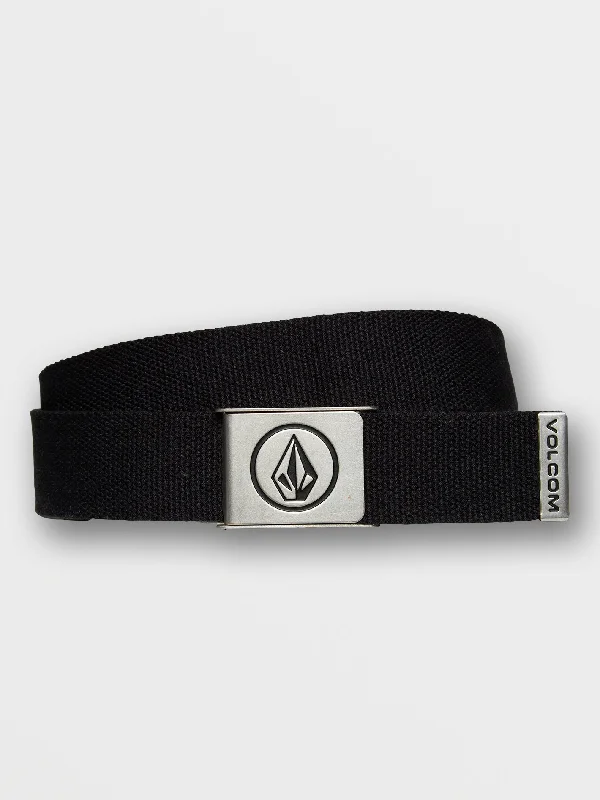 Men's Ripped Skinny Jeans in Acid Wash for an Edgy and Punk - Inspired StyleCircle Web Belt - Black