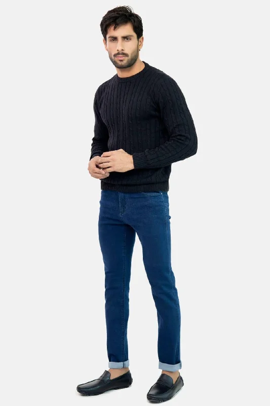 Men's Jeans with an Elastic Waistband for Ultimate ComfortBrumano