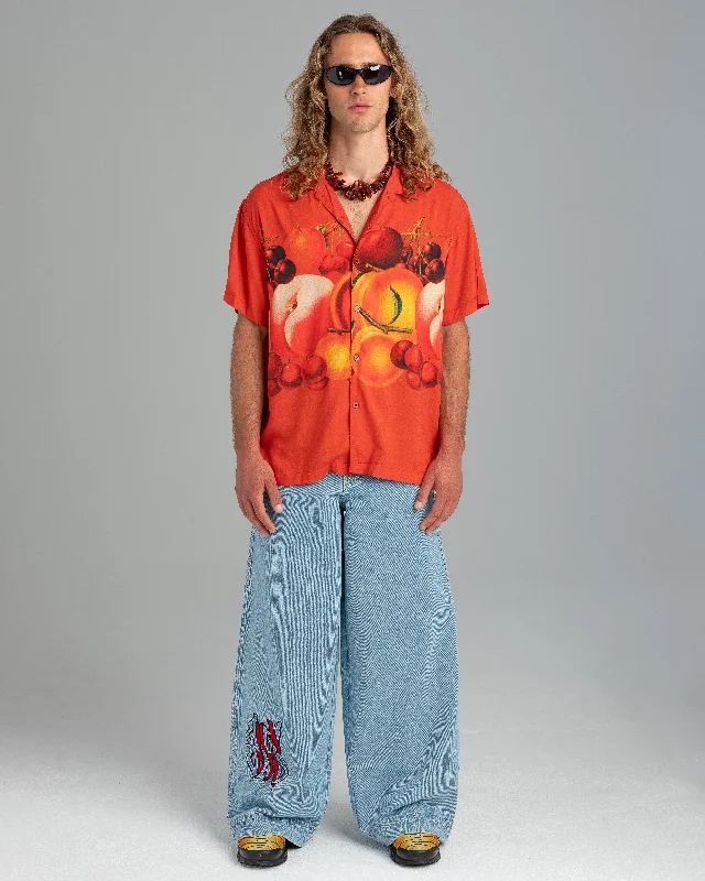 Plus Size Men's Straight Leg Jeans with Reinforced Knees for DurabilityRollin'. 26". Vintage.