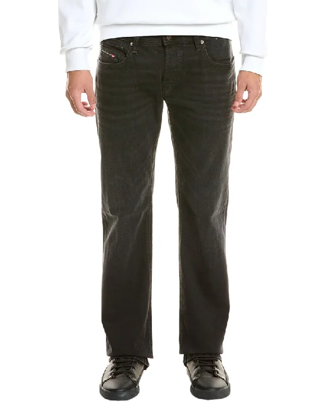 Men's Jeans with a Cargo - Inspired Knee Pocket for Extra StorageDiesel Zatiny Black Bootcut Jean