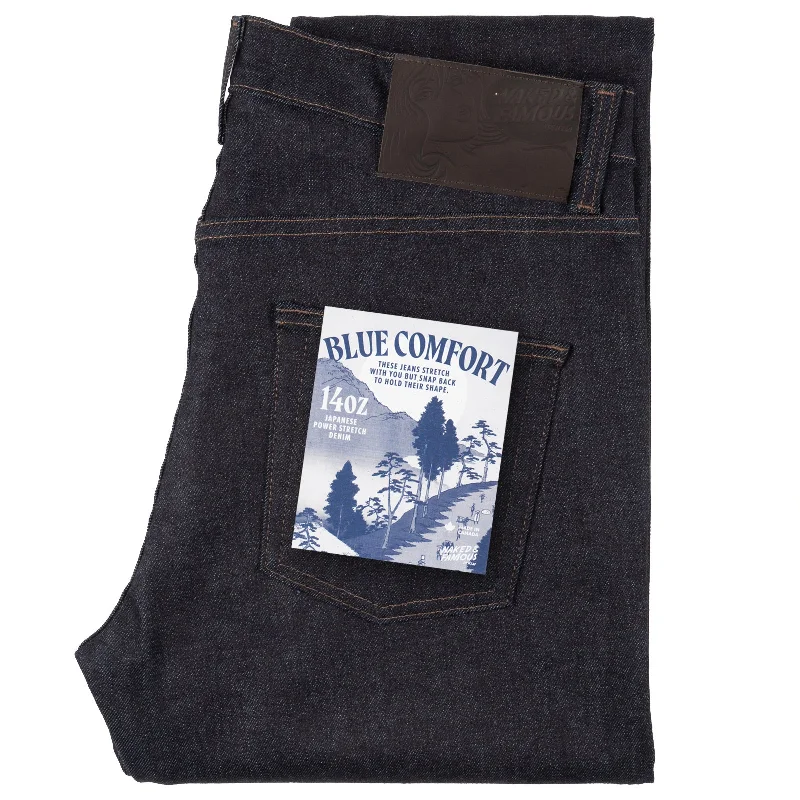 Men's Jeans with a Cargo - Inspired Knee Pocket for Extra StorageEasy Guy - Blue Comfort