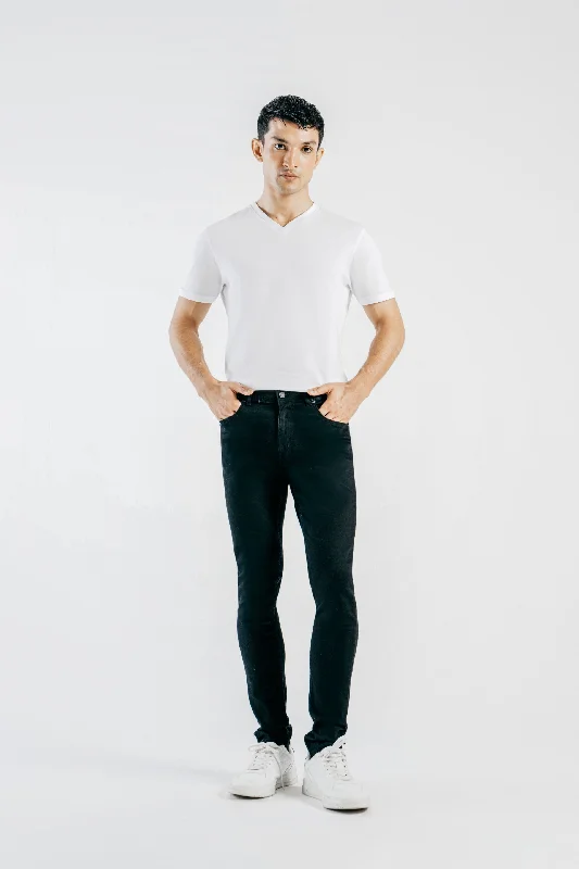 Men's Jeans with a Button - Fly for a Traditional and Classic AestheticSlim Fit Jeans