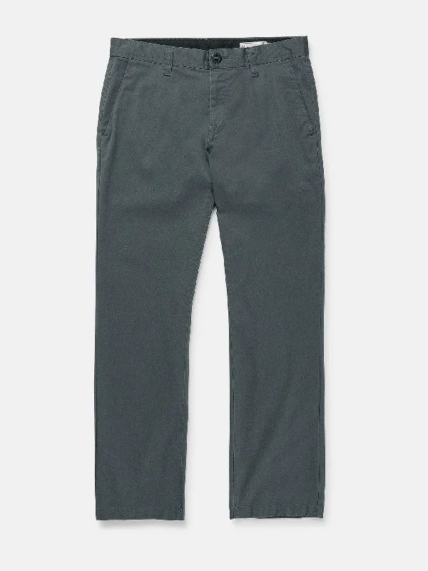 Men's Jeans with a Button - Fly for a Traditional and Classic AestheticFrickin Modern Stretch Chino Pants - Dark Slate