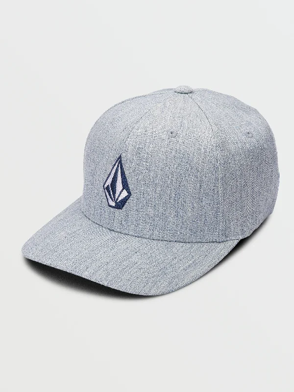 Men's High - Waisted Jeans in a Medium Wash for a Vintage - Style RevivalFull Stone Heather Flexfit® Hat - Blue Combo