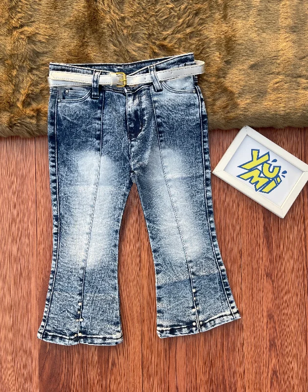 Men's Colored Jeans in Burgundy for a Bold and Fashion - Forward LookGirls' Blue Bell bottom jeans