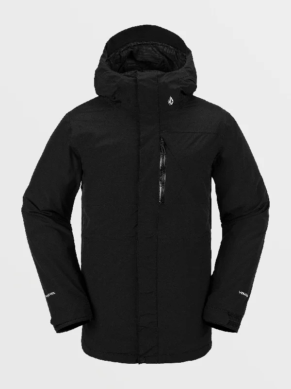 Men's Colored Jeans in Burgundy for a Bold and Fashion - Forward LookMens L Insulated Gore-Tex Jacket - Black