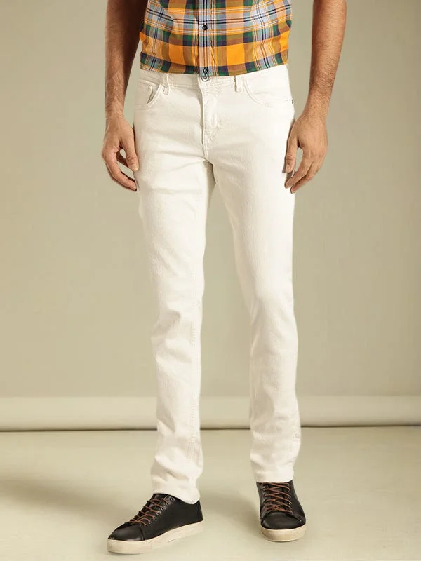 Men's Colored Jeans in Burgundy for a Bold and Fashion - Forward LookMen Brooklyn Fit Jeans