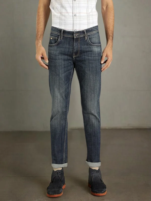 Men's Cargo Jeans with Multiple Pockets for a Practical and Outdoor - Friendly LookMen Brooklyn Fit Jeans
