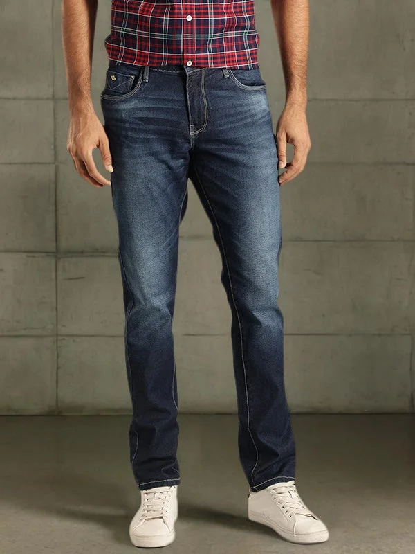 Plus Size Men's Bootcut Jeans with a Belt Loop Upgrade for a Stylish TouchMen Brooklyn Fit Jeans