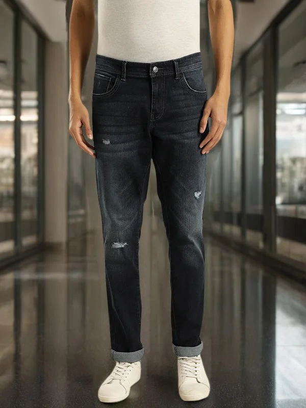 Men's Jeans with a Hidden Coin Pocket for Added ConvenienceMen Brooklyn Fit Stretchable Jeans