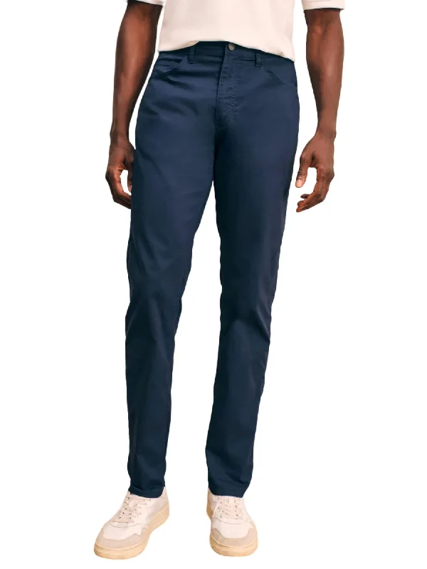 Men's Jeans with a Button - Fly for a Traditional and Classic AestheticMovement 5-Pocket Pants In Navy