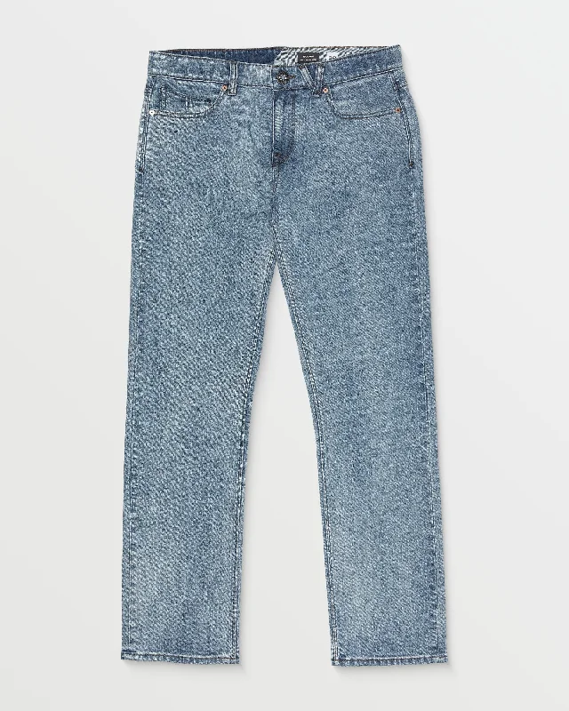 Men's Jeans with a Zip - Off Lower Leg for Convertible StyleSolver Modern Fit Jeans - Cali Blue