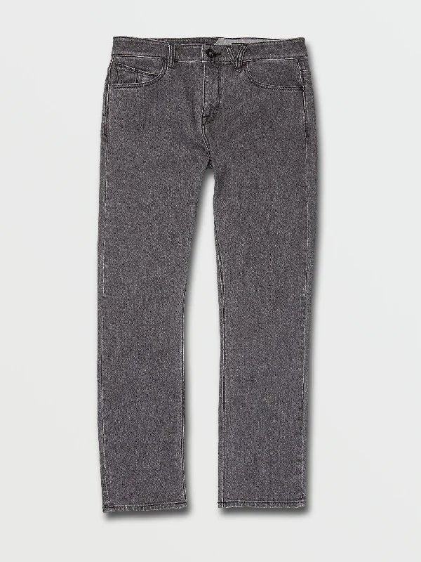 Plus Size Men's Bootcut Jeans with a Belt Loop Upgrade for a Stylish TouchSolver Modern Fit Jeans - Easy Enzyme Grey