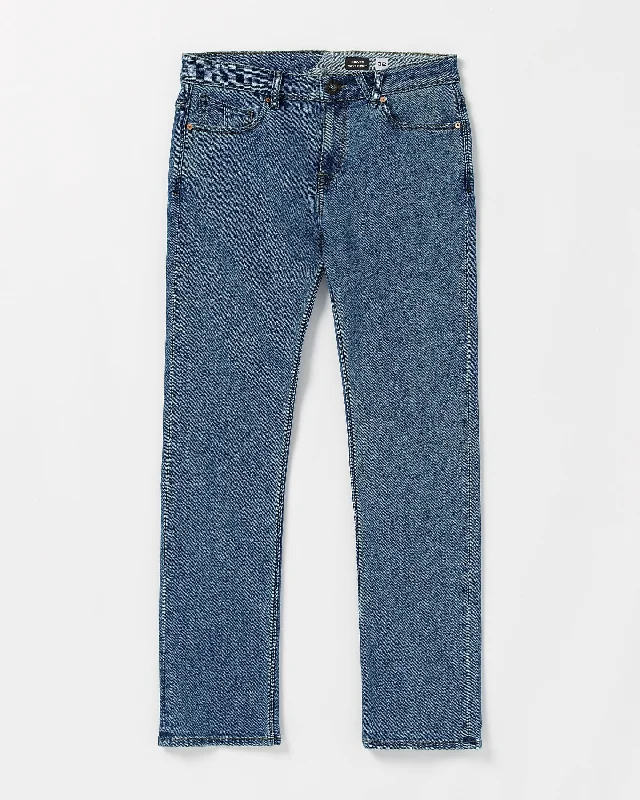 Men's Straight Leg Raw Denim Jeans for a Minimalist and Durable OptionSolver Modern Fit Jeans - Washed Blue