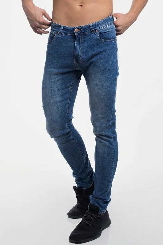 Plus Size Men's Straight Leg Jeans with Reinforced Knees for DurabilityStraight Athletic Fit Jeans (Tall)