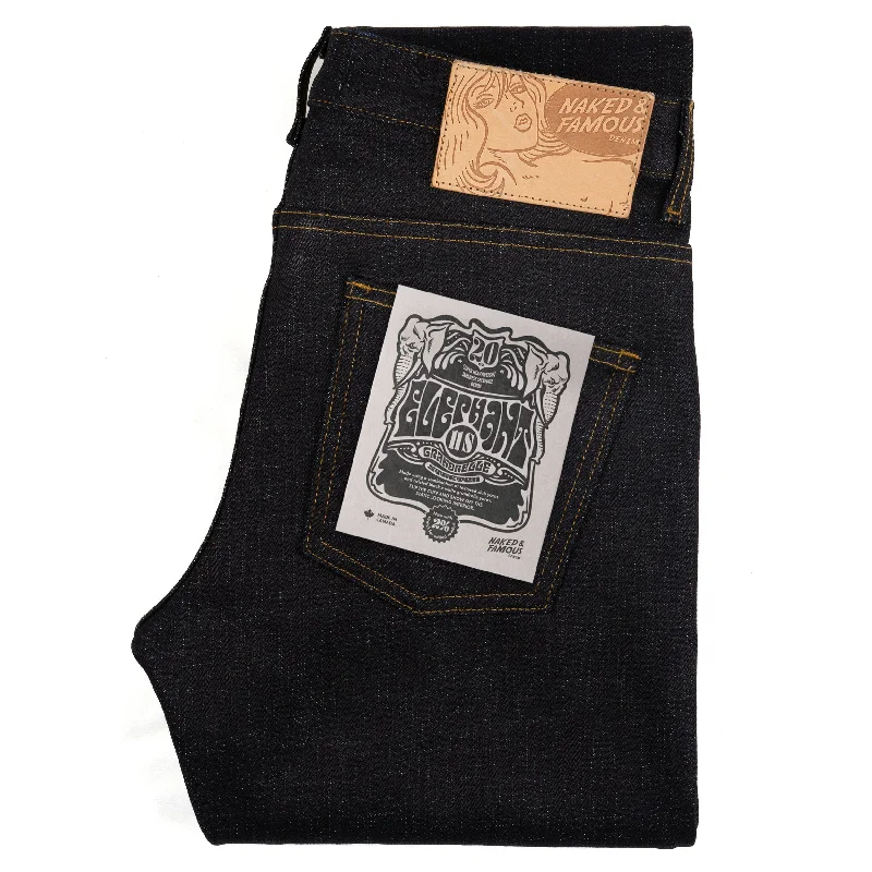 Plus Size Men's Bootcut Jeans with a Belt Loop Upgrade for a Stylish TouchSuper Guy - Elephant 11 S - Grandrelle Stretch