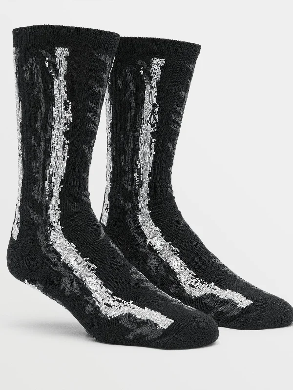 Men's Jeans with a Cargo - Inspired Knee Pocket for Extra StorageVolcom Entertainment Hockey Dad Socks - Black