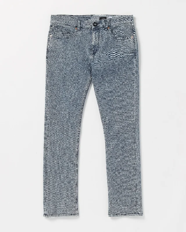Men's Low - Rise Jeans in a Light Wash for a Casual and Youthful LookVorta Slim Fit Jeans - Ash