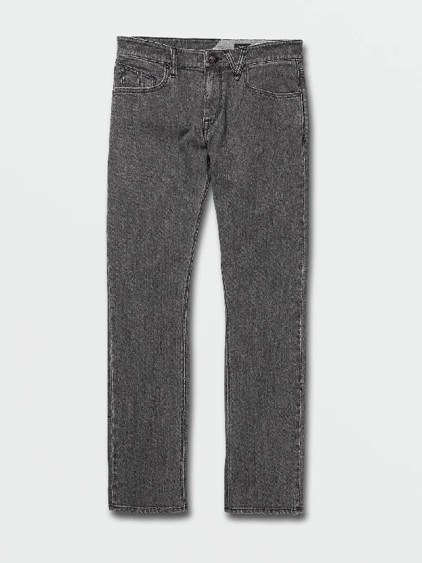 Men's Colored Jeans in Burgundy for a Bold and Fashion - Forward LookVorta Slim Fit Jeans - Easy Enzyme Grey