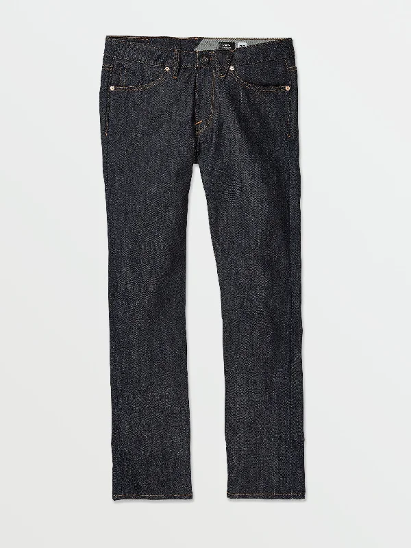 Men's Jeans with a Zip - Off Lower Leg for Convertible StyleVorta Slim Fit Jeans - Rinse