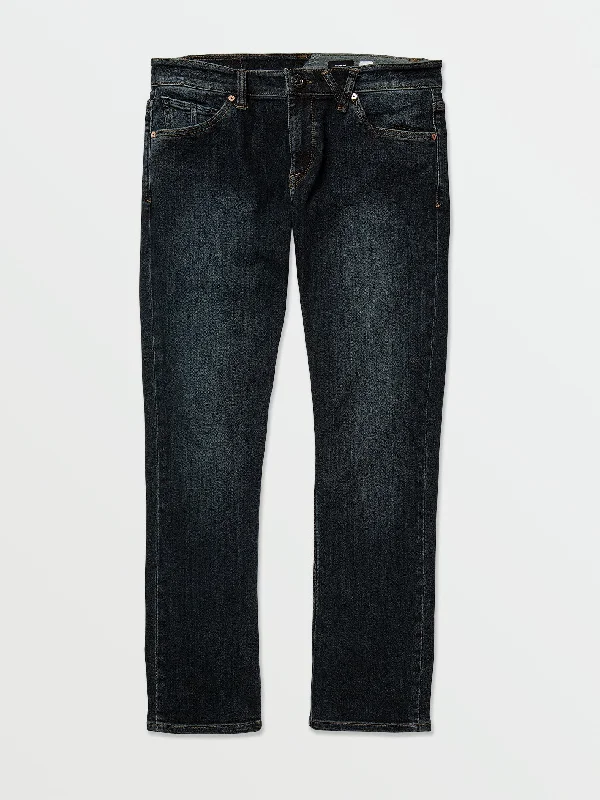Men's Colored Jeans in Burgundy for a Bold and Fashion - Forward LookVorta Slim Fit Jeans - Vintage Blue