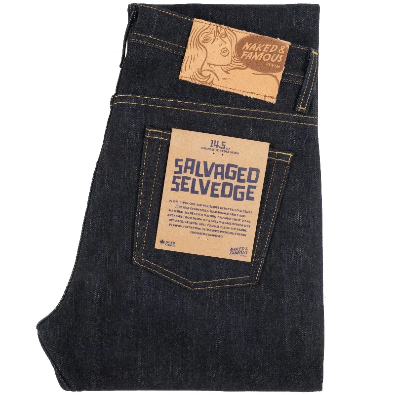 Men's Colored Jeans in Burgundy for a Bold and Fashion - Forward LookWeird Guy - Salvaged Selvedge