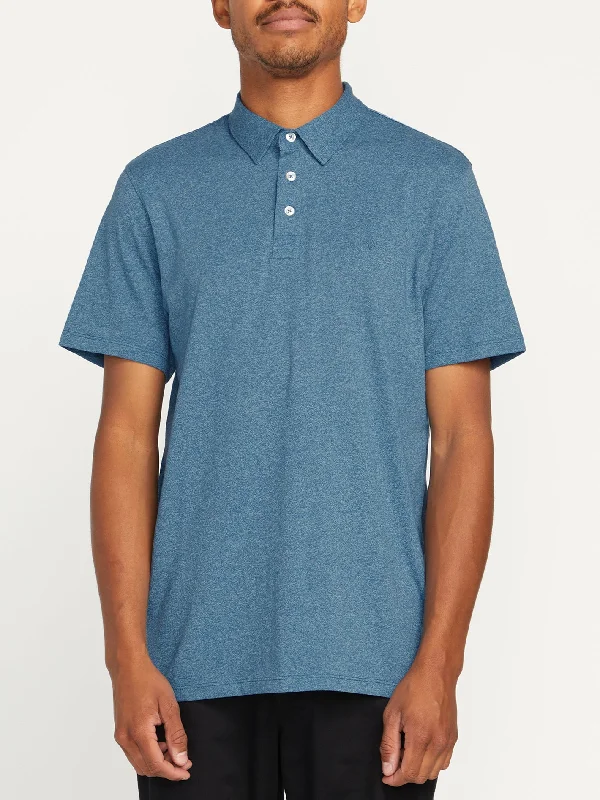 Men's Slim Fit Stretch Jeans in Dark Wash for a Modern and Comfortable LookWowzer Polo Short Sleeve Shirt - Aged Indigo