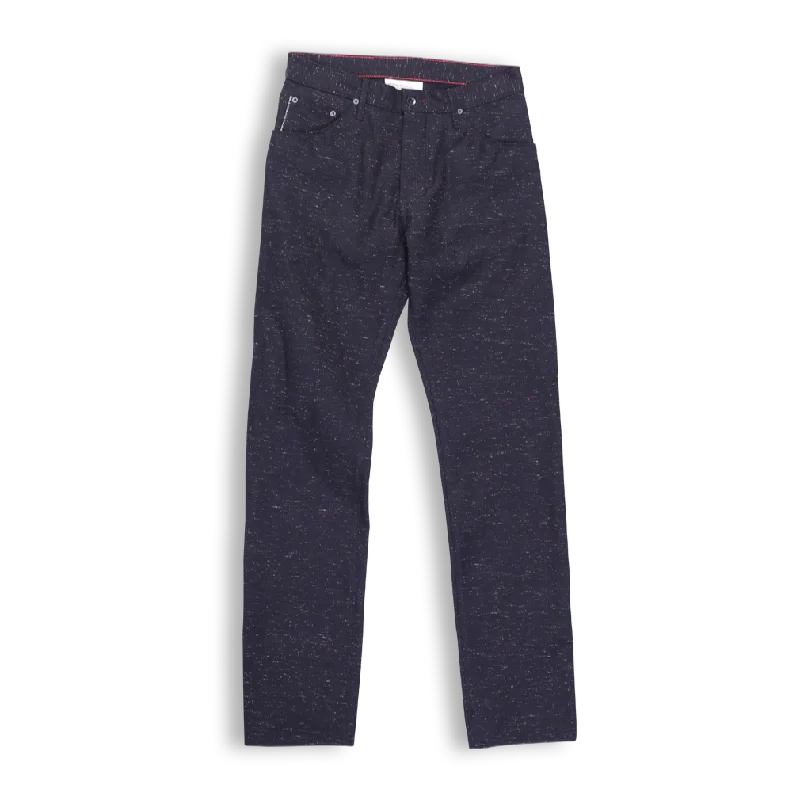 Plus Size Men's Straight Leg Jeans with Reinforced Knees for DurabilityAlexander | Reverse Donegal Selvage Plus Size Men's Straight Leg Jeans with Reinforced Knees for DurabilityAlexander | Reverse Donegal Selvage