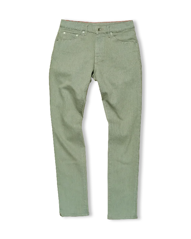 Men's Jeans with a Zip - Off Lower Leg for Convertible StyleAlexander Stretch | Sage Men's Jeans with a Zip - Off Lower Leg for Convertible StyleAlexander Stretch | Sage