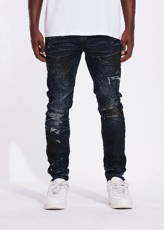 Plus Size Men's Relaxed Fit Jeans with a Faded Wash for a Vintage - Inspired LookAtlantic Denim (Deep Indigo) Plus Size Men's Relaxed Fit Jeans with a Faded Wash for a Vintage - Inspired LookAtlantic Denim (Deep Indigo)