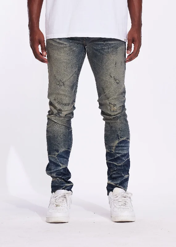 Plus Size Men's Bootcut Jeans with a Belt Loop Upgrade for a Stylish TouchAtlantic Denim (Dusty Indigo) Plus Size Men's Bootcut Jeans with a Belt Loop Upgrade for a Stylish TouchAtlantic Denim (Dusty Indigo)