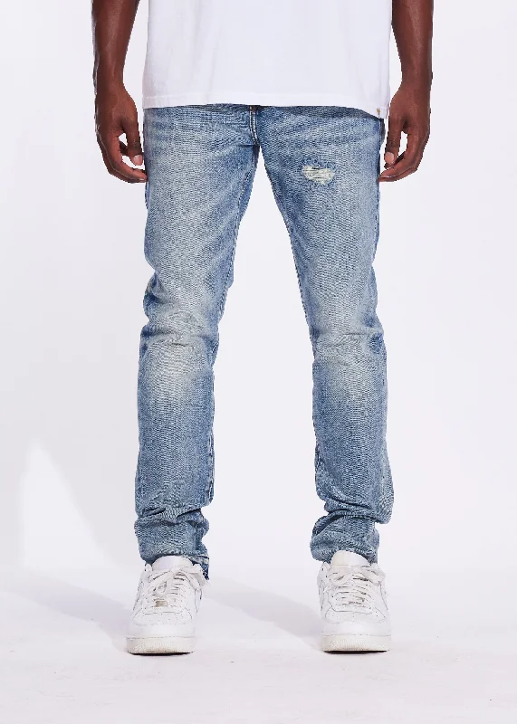 Men's Jeans with a Frayed Hem for a Casual and Effortless StyleAtlantic Denim (Medium Wash) Men's Jeans with a Frayed Hem for a Casual and Effortless StyleAtlantic Denim (Medium Wash)