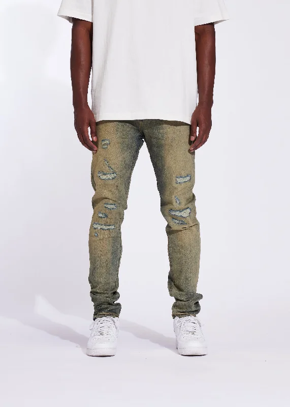 Plus Size Men's Relaxed Fit Jeans with a Faded Wash for a Vintage - Inspired LookAtlantic Denim (Sand Rinse) Plus Size Men's Relaxed Fit Jeans with a Faded Wash for a Vintage - Inspired LookAtlantic Denim (Sand Rinse)