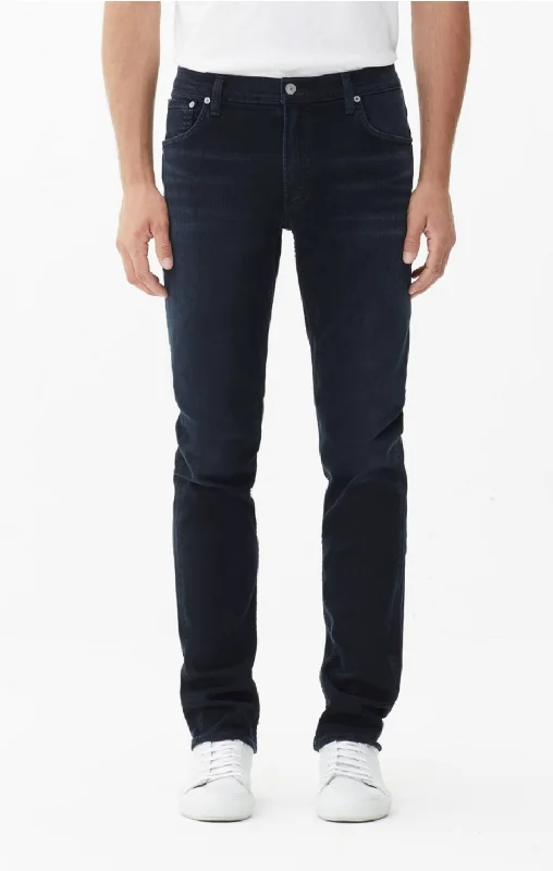 Plus Size Men's Straight Leg Jeans with Reinforced Knees for DurabilityBowery Standard Slim In New Moon Jeans Plus Size Men's Straight Leg Jeans with Reinforced Knees for DurabilityBowery Standard Slim In New Moon Jeans