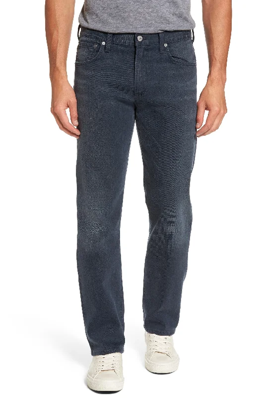 Men's Cargo Jeans with Multiple Pockets for a Practical and Outdoor - Friendly LookSid Straight Leg Grey Jeans Men's Cargo Jeans with Multiple Pockets for a Practical and Outdoor - Friendly LookSid Straight Leg Grey Jeans