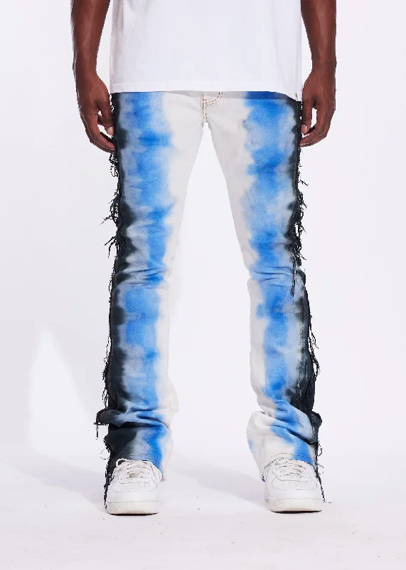 Men's Straight Leg Raw Denim Jeans for a Minimalist and Durable OptionDrais Flare Denim (Blue Marble) Men's Straight Leg Raw Denim Jeans for a Minimalist and Durable OptionDrais Flare Denim (Blue Marble)