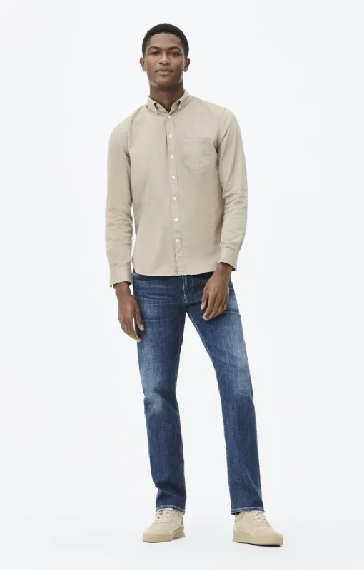 Men's Low - Rise Jeans in a Light Wash for a Casual and Youthful LookGage Classic Straight Parker Jeans Men's Low - Rise Jeans in a Light Wash for a Casual and Youthful LookGage Classic Straight Parker Jeans