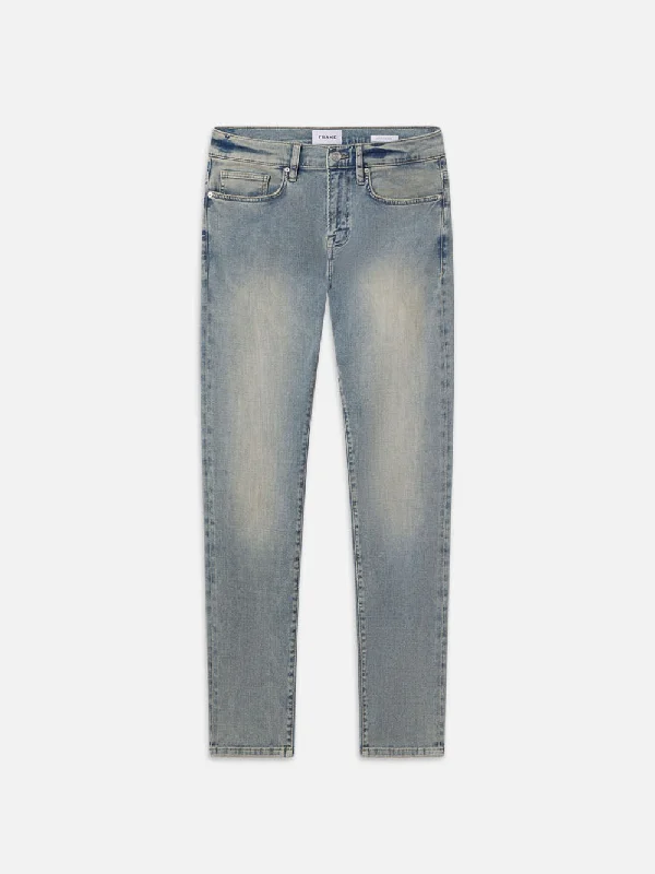 Men's Jeans with an Elastic Waistband for Ultimate ComfortL'Homme Slim -- Beachwood Men's Jeans with an Elastic Waistband for Ultimate ComfortL'Homme Slim -- Beachwood