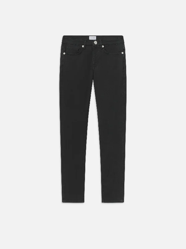 Plus Size Men's Straight Leg Jeans with Reinforced Knees for DurabilityL'Homme Slim Twill -- Dark Gray Plus Size Men's Straight Leg Jeans with Reinforced Knees for DurabilityL'Homme Slim Twill -- Dark Gray