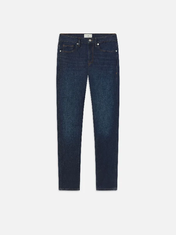 Plus Size Men's Straight Leg Jeans with Reinforced Knees for DurabilityL'Homme Slim -- Gleam Plus Size Men's Straight Leg Jeans with Reinforced Knees for DurabilityL'Homme Slim -- Gleam