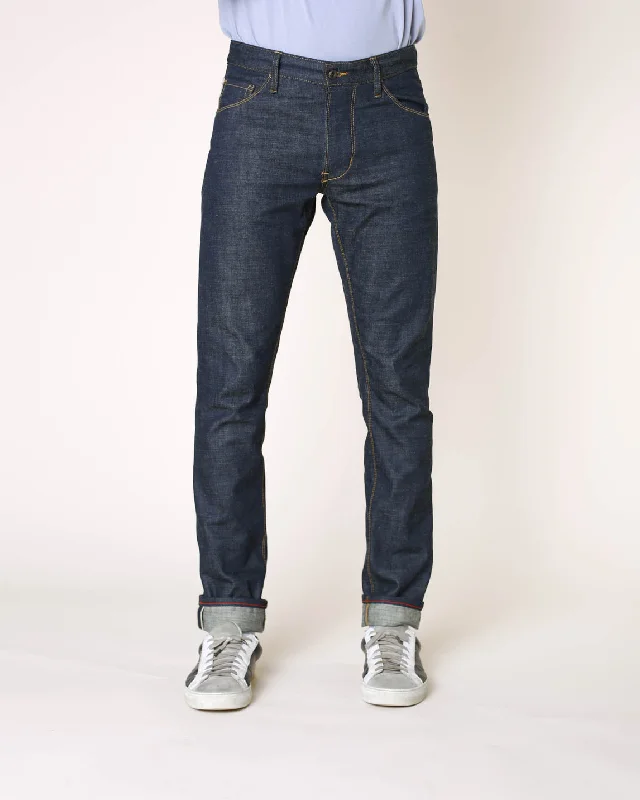 Men's Jeans with a Button - Fly for a Traditional and Classic AestheticMartin | Original Raw Selvage Men's Jeans with a Button - Fly for a Traditional and Classic AestheticMartin | Original Raw Selvage