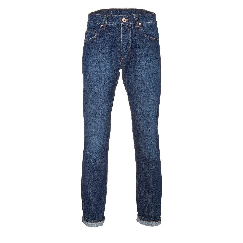 Plus Size Men's Straight Leg Jeans with Reinforced Knees for DurabilityMens Slim Straight Jeans - Kyanos Plus Size Men's Straight Leg Jeans with Reinforced Knees for DurabilityMens Slim Straight Jeans - Kyanos