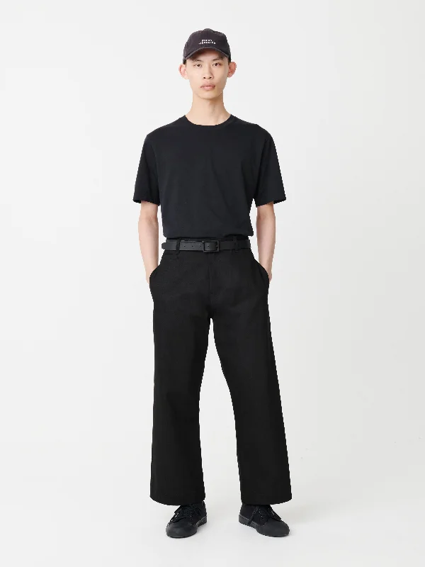 Plus Size Men's Bootcut Jeans with a Relaxed Waist for a Classic and Comfortable FitPyad Denim Pant in Black Plus Size Men's Bootcut Jeans with a Relaxed Waist for a Classic and Comfortable FitPyad Denim Pant in Black