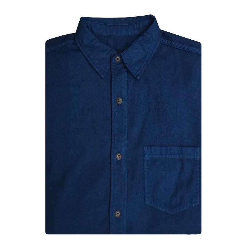 Plus Size Men's Bootcut Jeans with a Relaxed Waist for a Classic and Comfortable FitSingle Pocket Shirt (Navy Blue) Plus Size Men's Bootcut Jeans with a Relaxed Waist for a Classic and Comfortable FitSingle Pocket Shirt (Navy Blue)