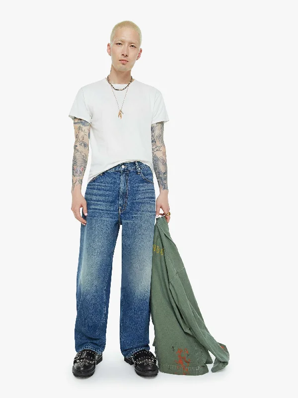 Plus Size Men's Bootcut Jeans with a Belt Loop Upgrade for a Stylish TouchThe Menace - Bootcamp Plus Size Men's Bootcut Jeans with a Belt Loop Upgrade for a Stylish TouchThe Menace - Bootcamp